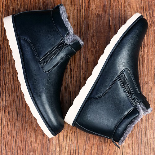 bj fur lined ankle boots